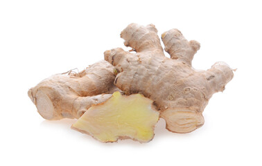 ginger isolated on white background