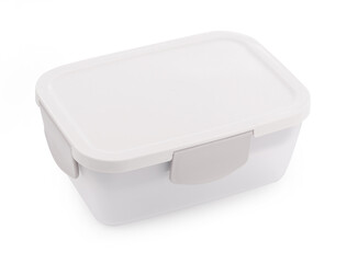 lunch box isolated on white background.