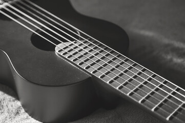 Obraz premium guitar, music, instrument, string, acoustic