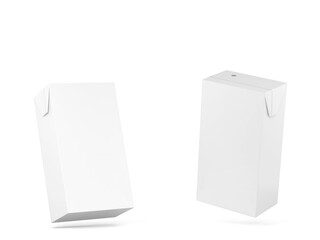 Blank milk or juice pack