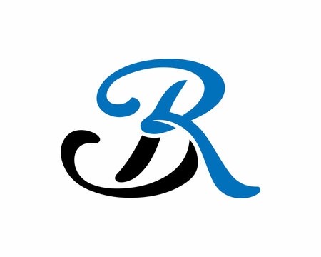 BR And RB Letter Logo And Icon Design Vector Template.