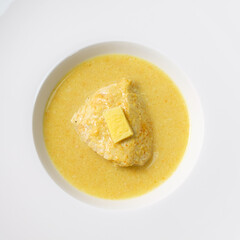 Chicken curry with ginger