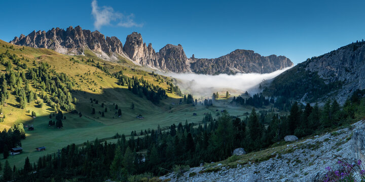 Gr&ouml;dner Joch mit Cirspitzen
