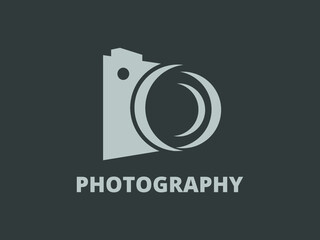 Modern Simple Photography Logo