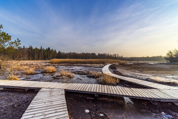 Nature reserve Soos, Western Bohemia, Czech Republic