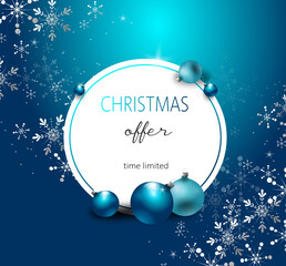 Christmas Offer Background
