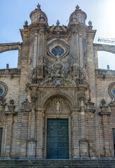 Fototapeta na wymiar Detalle de la Catedral de Jerez de la Frontera