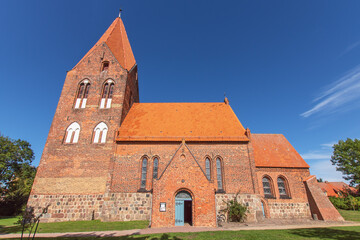 Außenansicht der St.-Johannes-Kirche im Ostseebad Rerik, Mecklenburg-Vorpommern