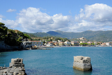 Fototapeta premium Urlaub in San Bartolomeo al Mare