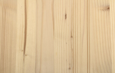 Brown pine board with a clear structure.