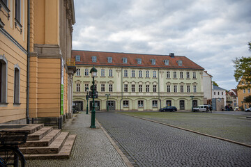 Weimar in autumn, the German cultural city, synonym of republic