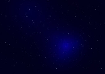 Star universe background, Stardust in deep universe, Milky way galaxy, Vector