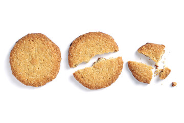 Oat biscuit cookies