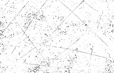 Grunge black and white texture.Overlay illustration over any design to create grungy vintage effect and depth. For posters, banners, retro and urban designs.