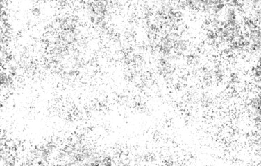 Plakat Grunge Black And White Urban. Dark Messy Dust Overlay Distress Background. Easy To Create Abstract Dotted, Scratched, Vintage Effect With Noise And Grain