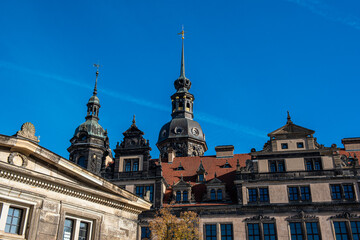 Obraz premium Dresden, the reborn city from its ashes