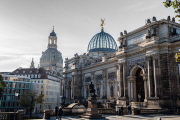 Obraz premium Dresden, the reborn city from its ashes