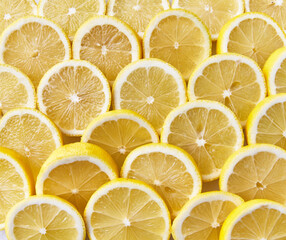  Slices of lemon texture
