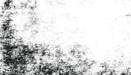 Rough black and white texture vector. Distressed overlay texture. Grunge background. Abstract textured effect. Vector Illustration. Black isolated on white background. EPS10