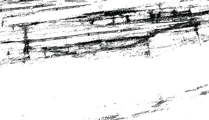 Rough black and white texture vector. Distressed overlay texture. Grunge background. Abstract textured effect. Vector Illustration. Black isolated on white background. EPS10