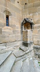 Eglise abbatiale XIIème siècle SAINT ANTOINE L'ABBAYE (Isère)