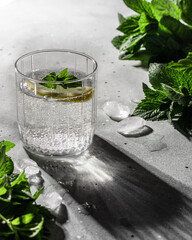 mojito cocktail on table