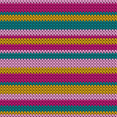 Modern horizontal stripes knitting texture