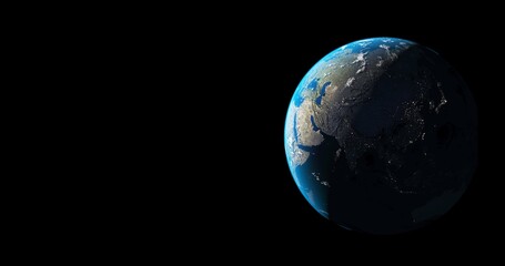 7500x4219 Pixel. High Resolution Planet Earth view. The World Globe from Space in a star field showing the terrain and clouds. 
