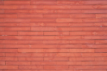 Brick wall texture with cracked tiles and cement. Classic brickwall surface background
