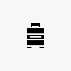 baggage icon. baggage vector icon on white background