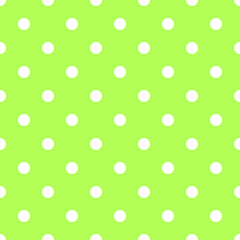 seamless polka dot green pattern