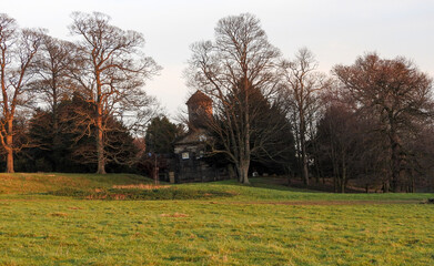 Fototapeta na wymiar Winter landscape in West Yorkshire England