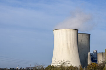 industrie environnement co co2 carbone effet serre fumee planete industriel usine nucleaire...