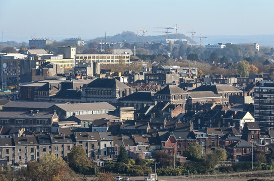 Belgique Wallonie Charleroi Pays Noir vue ville terril 