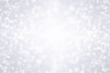 Silver white glitter shine Christmas snow ice background - 469179821