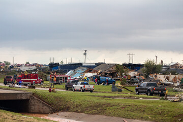 Tornado Damage in Oklahoma