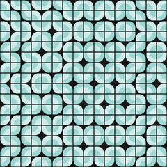 Abstract Geometric Pattern generative computational art illustration