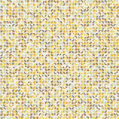 Abstract Geometric Pattern generative computational art illustration