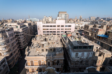 panoramic views of cairo downtown