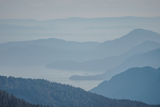 landscape in the morning