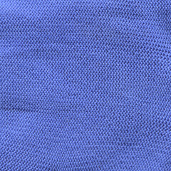 Plakat fabric texture of blue color background