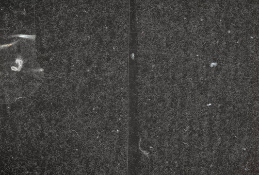black surface texture in fibers