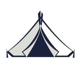 tent camping icon