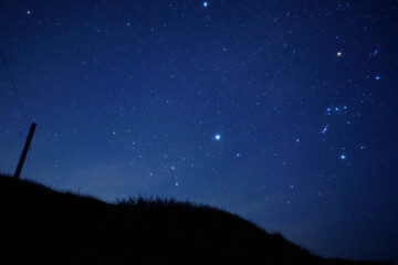 Stars and constellations in Nozumi, 14/11/2021