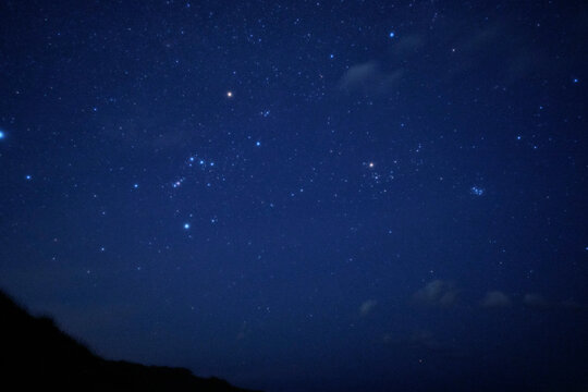 Stars and constellations in Nozumi, 14/11/2021