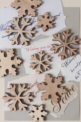 christmas greeting collage