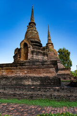 Fototapeta premium Ancient Ruins and Historical Parks in Thailand