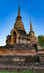 Naklejka premium Ancient Ruins and Historical Parks in Thailand