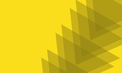 yellow background with stack of slanted triangles