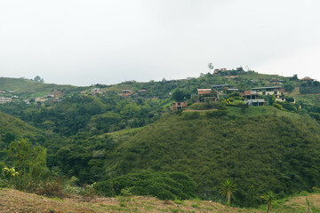 Landscape Montain Green Grass 